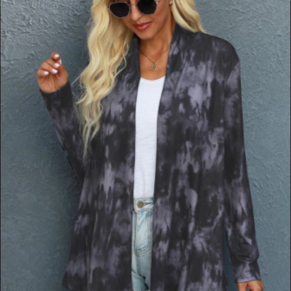 Tie Dye Cardigan